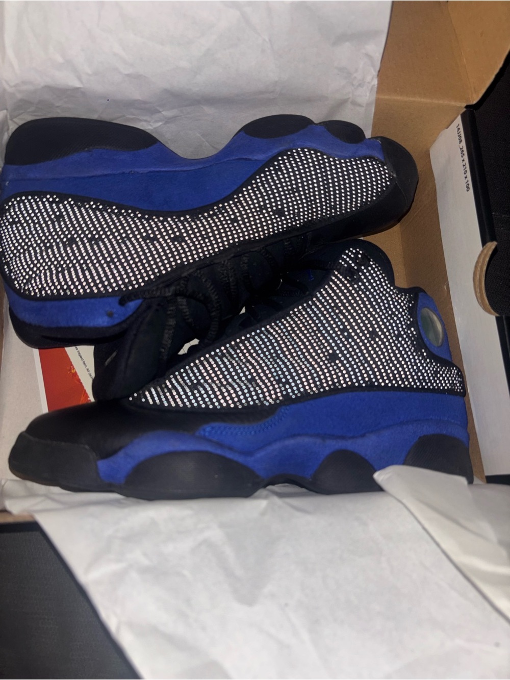 Jordan 13 Retro Black Hyper Royal (GS)
